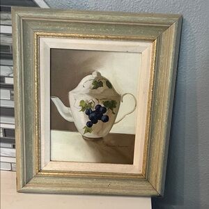 Charming Teapot Still Life Painting